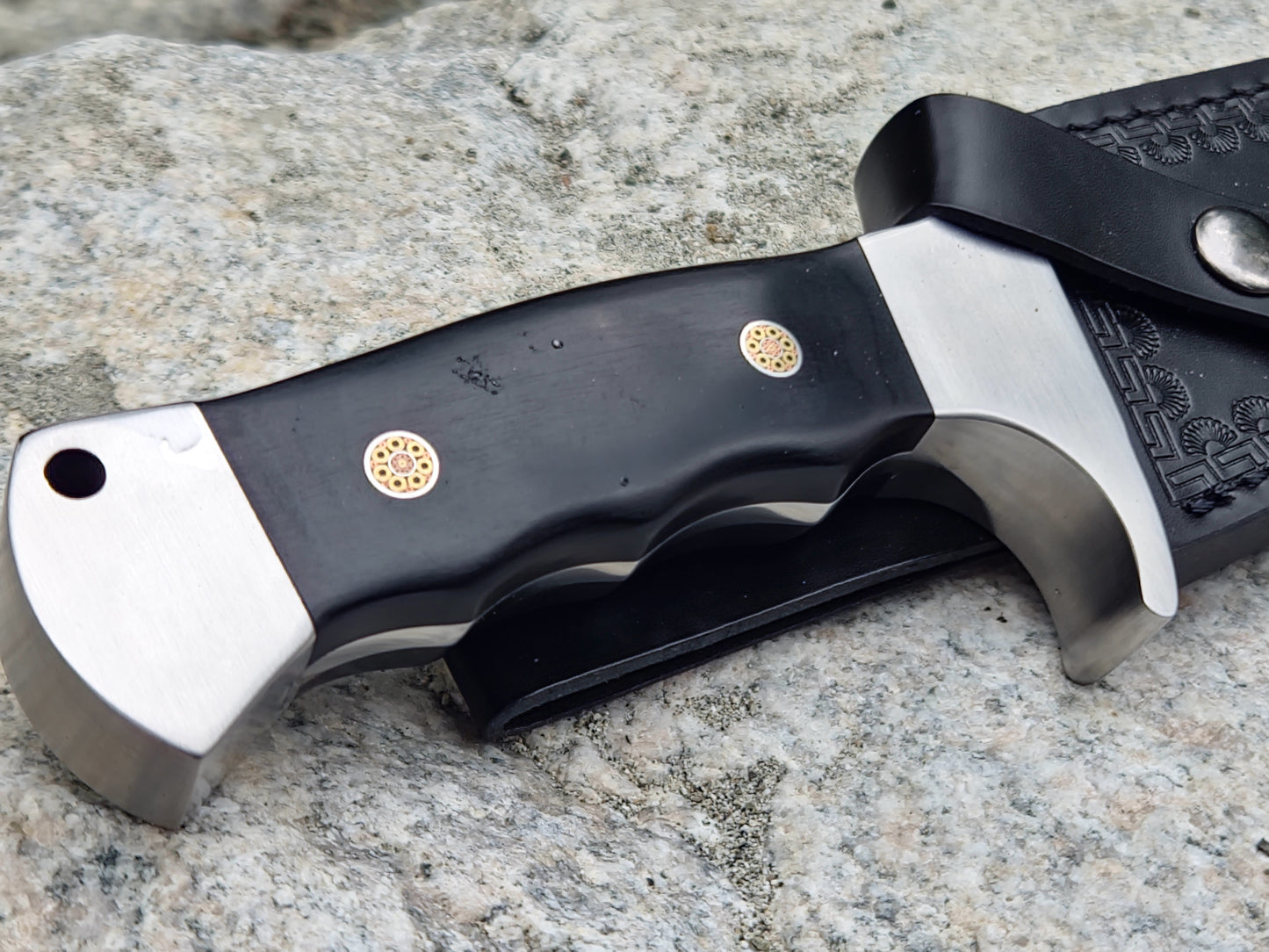 Frontier Guard Fixed Blade — Steel With Leather Sheath