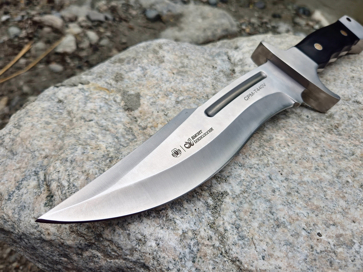 Frontier Guard Fixed Blade — Steel With Leather Sheath