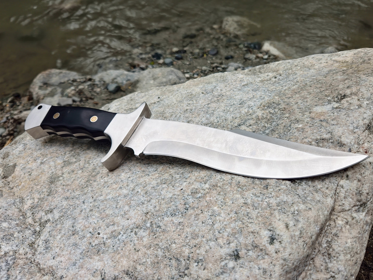 Frontier Guard Fixed Blade — Steel With Leather Sheath